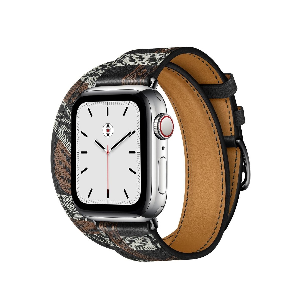 Noir All - Over Print BB Double Tour Apple Watch Band - BugBands