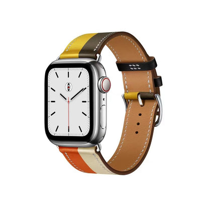 Orange/Blanc BB Single Tour Apple Watch Band - BugBands