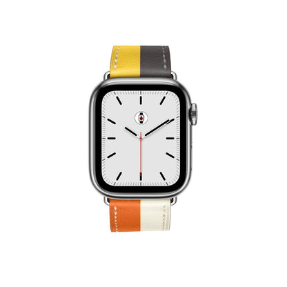 Orange/Blanc BB Single Tour Apple Watch Band - BugBands