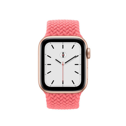 Pink Punch BB Braided Solo Loop Apple Watch Band - BugBands