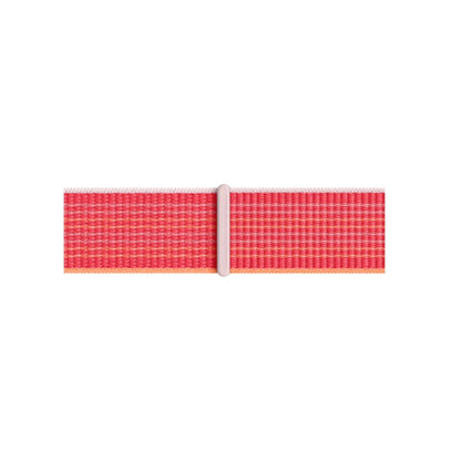 Red BB Nylon Sport Loop Apple Watch Band - BugBands