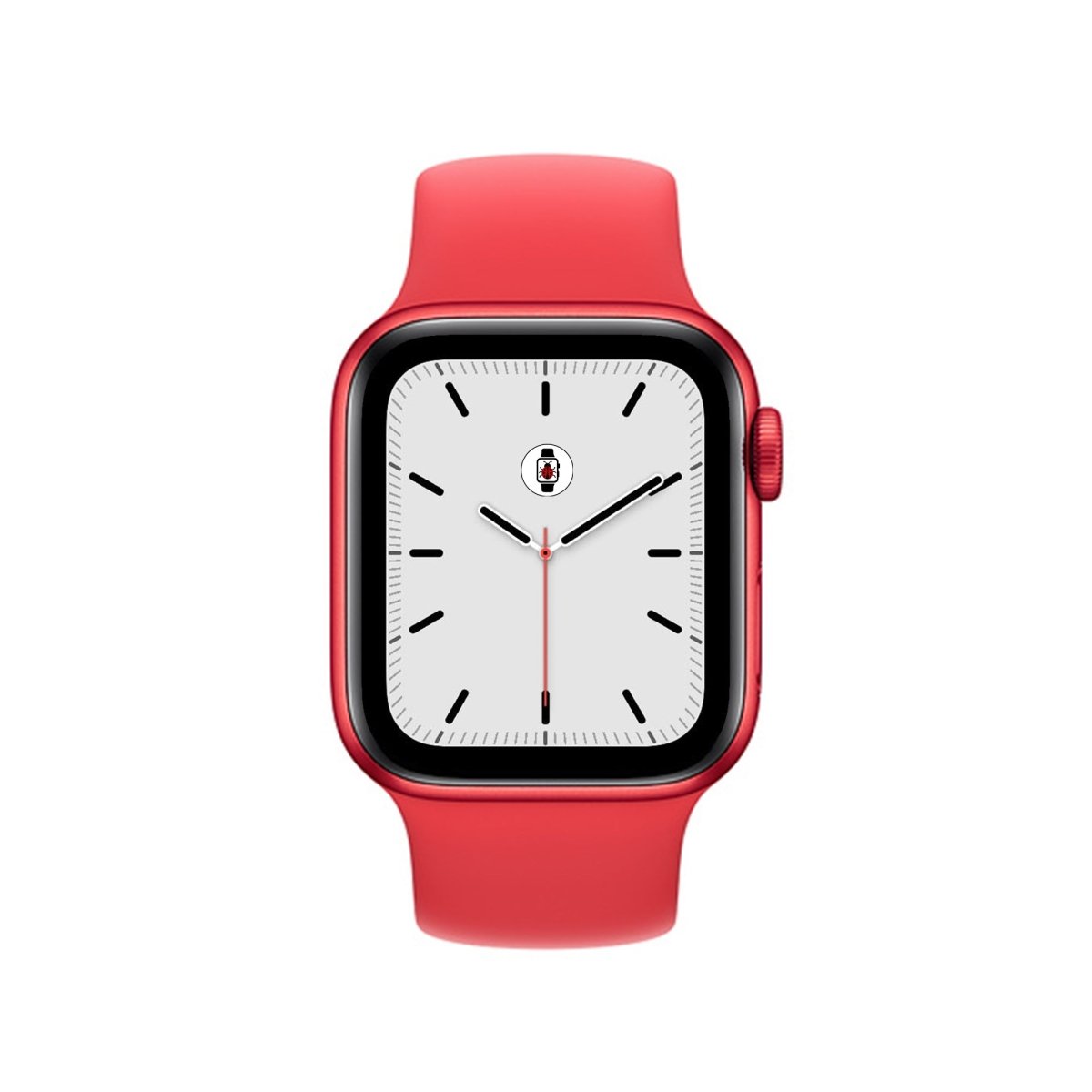 Red BB Solo Loop Apple Watch Band - BugBands