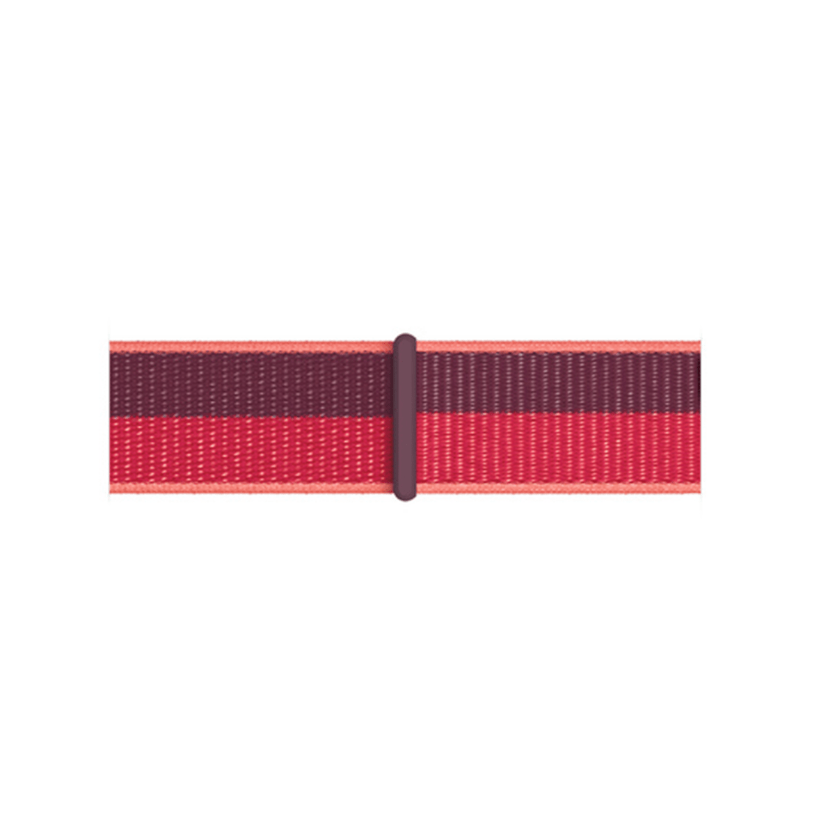 Red/Dark Cherry BB Nylon Sport Loop Apple Watch Band - BugBands