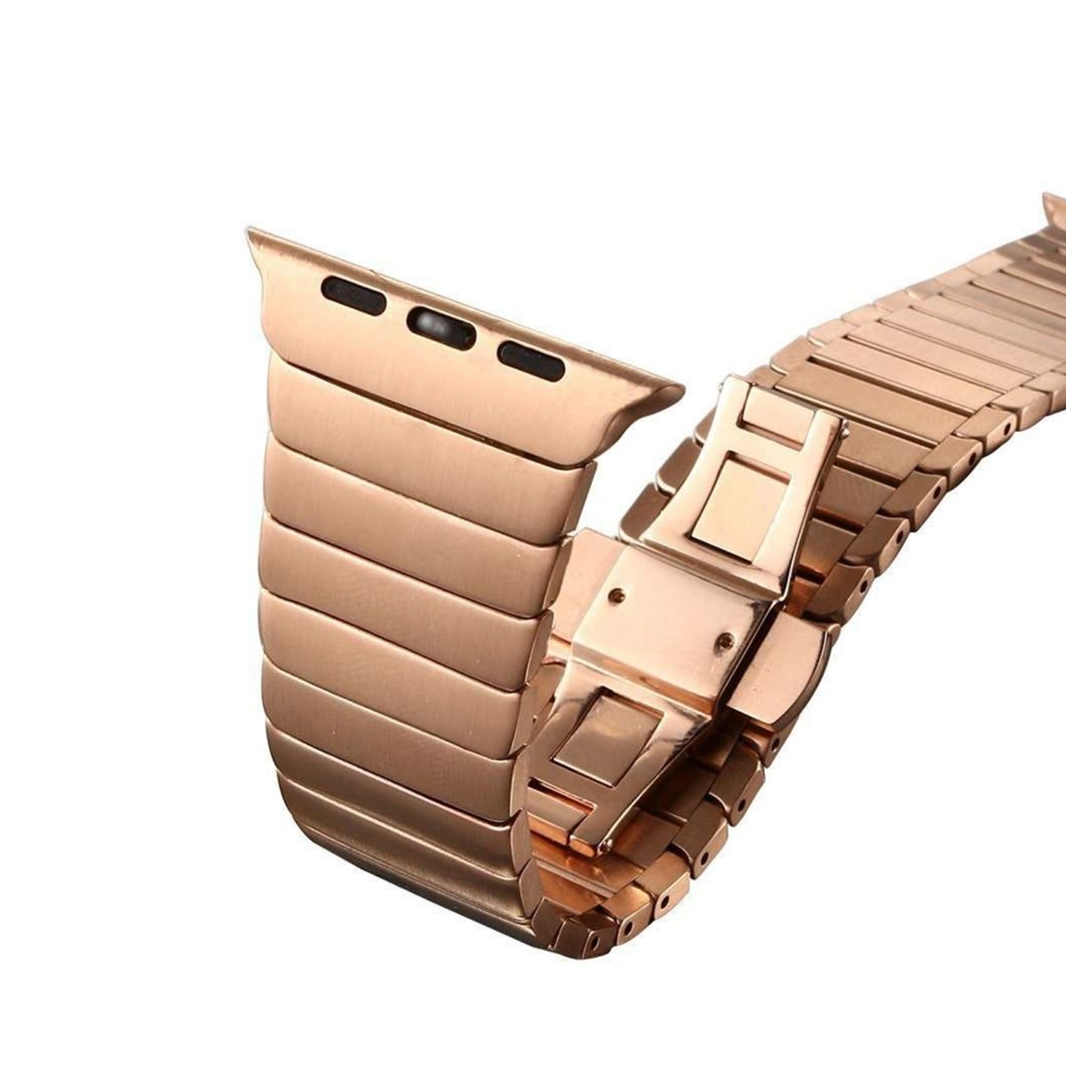 Rose Gold BB Link Bracelet for Apple Watch - BugBands