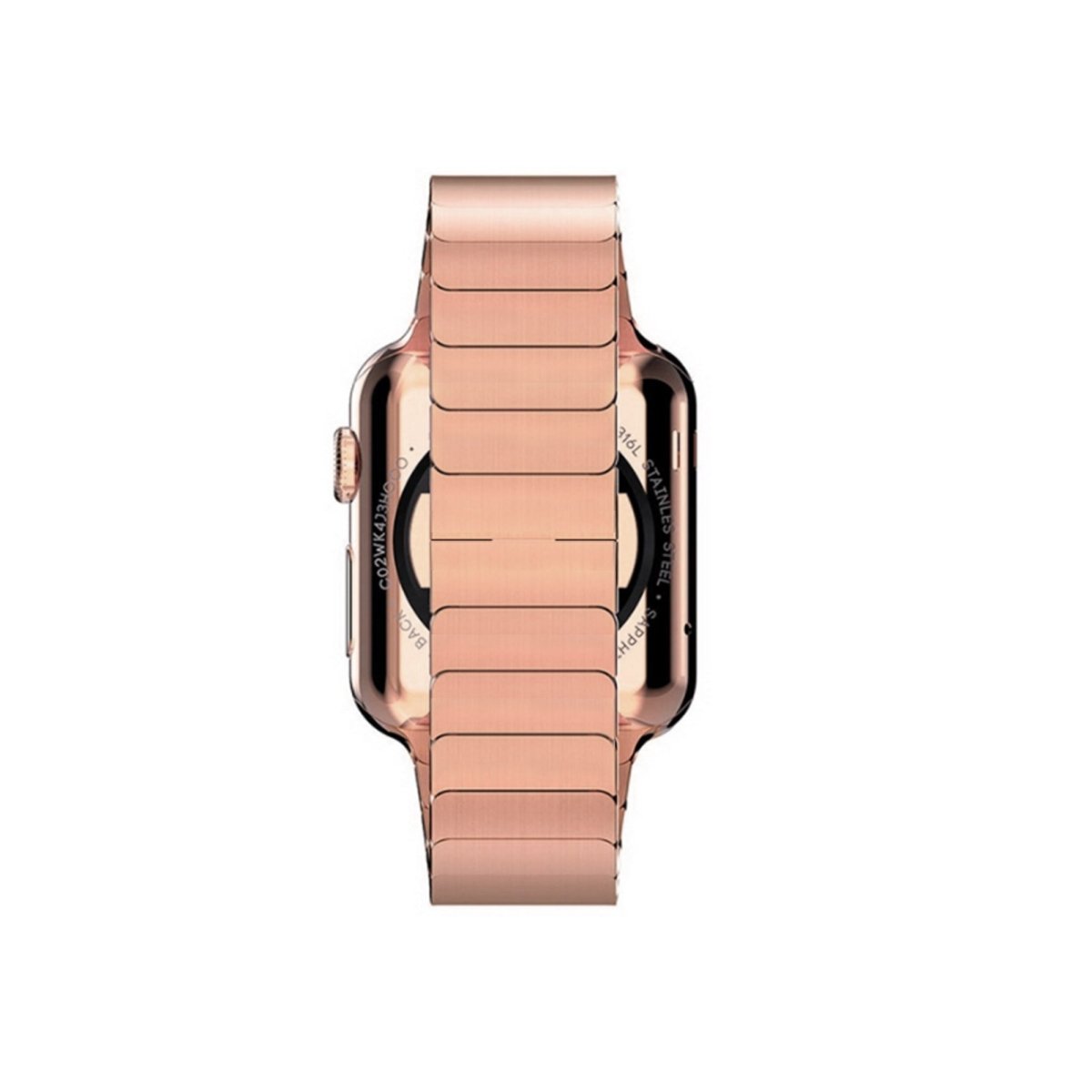 Rose Gold BB Link Bracelet for Apple Watch - BugBands