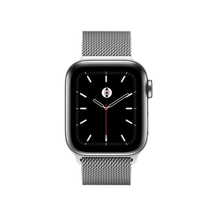 Silver BB Milanese Loop Apple Watch Band - BugBands