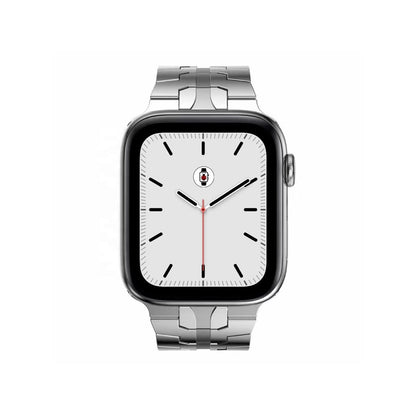 Silver BB Modern Steel Bracelet for Apple Watch - BugBands