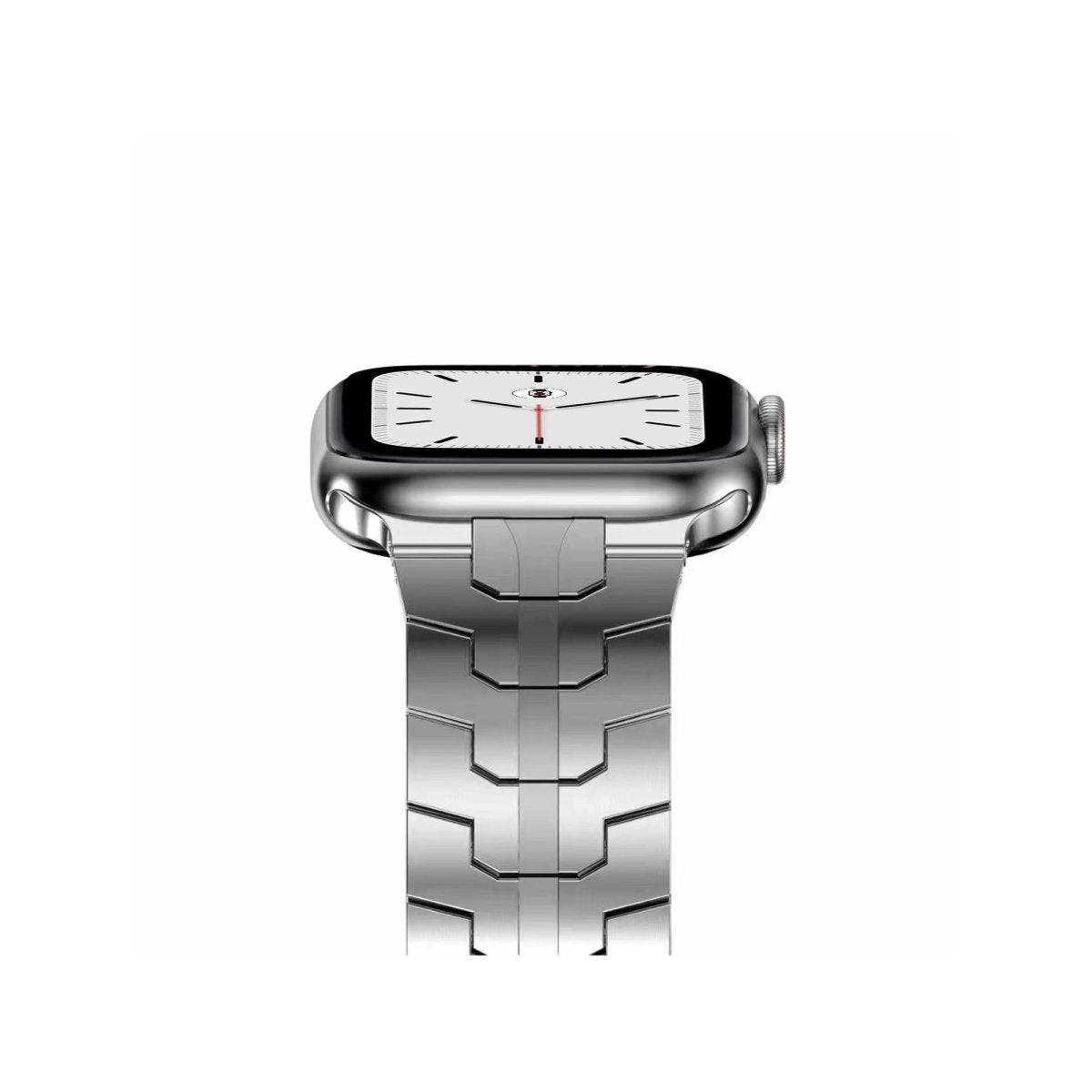 Silver BB Modern Steel Bracelet for Apple Watch - BugBands