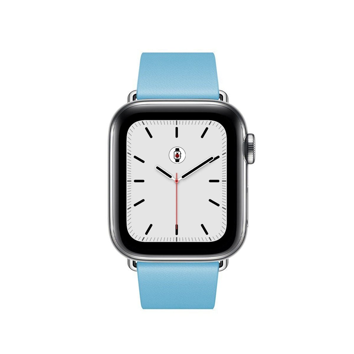 Sky Blue BB Modern Buckle Apple Watch Band - BugBands