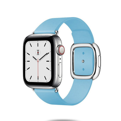 Sky Blue BB Modern Buckle Apple Watch Band - BugBands