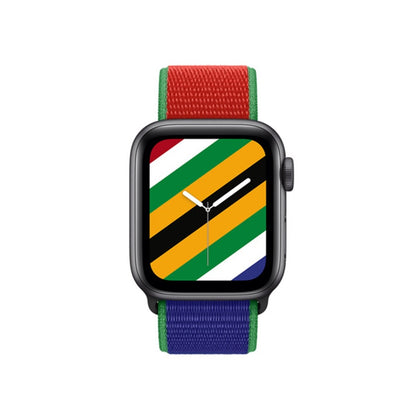 South Africa BB International Collection Nylon Sport Loop Apple Watch Band - BugBands