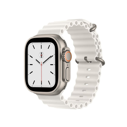 White BB Ocean Apple Watch Band - BugBands