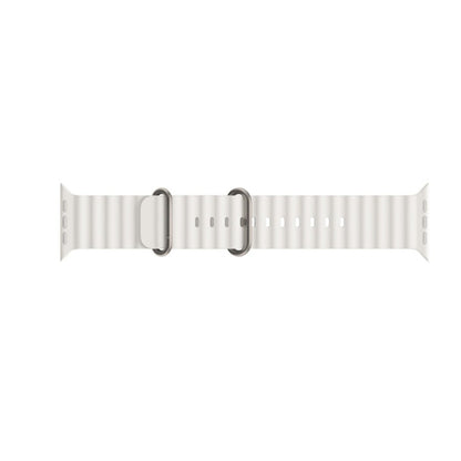 White BB Ocean Apple Watch Band - BugBands