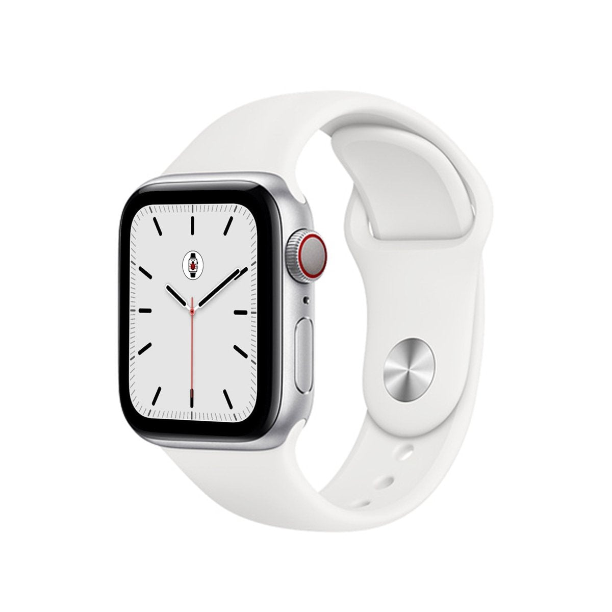 White BB Sport Apple Watch Band - BugBands