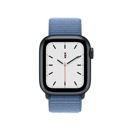 Winter Blue BB Nylon Sport Loop Apple Watch Band - BugBands