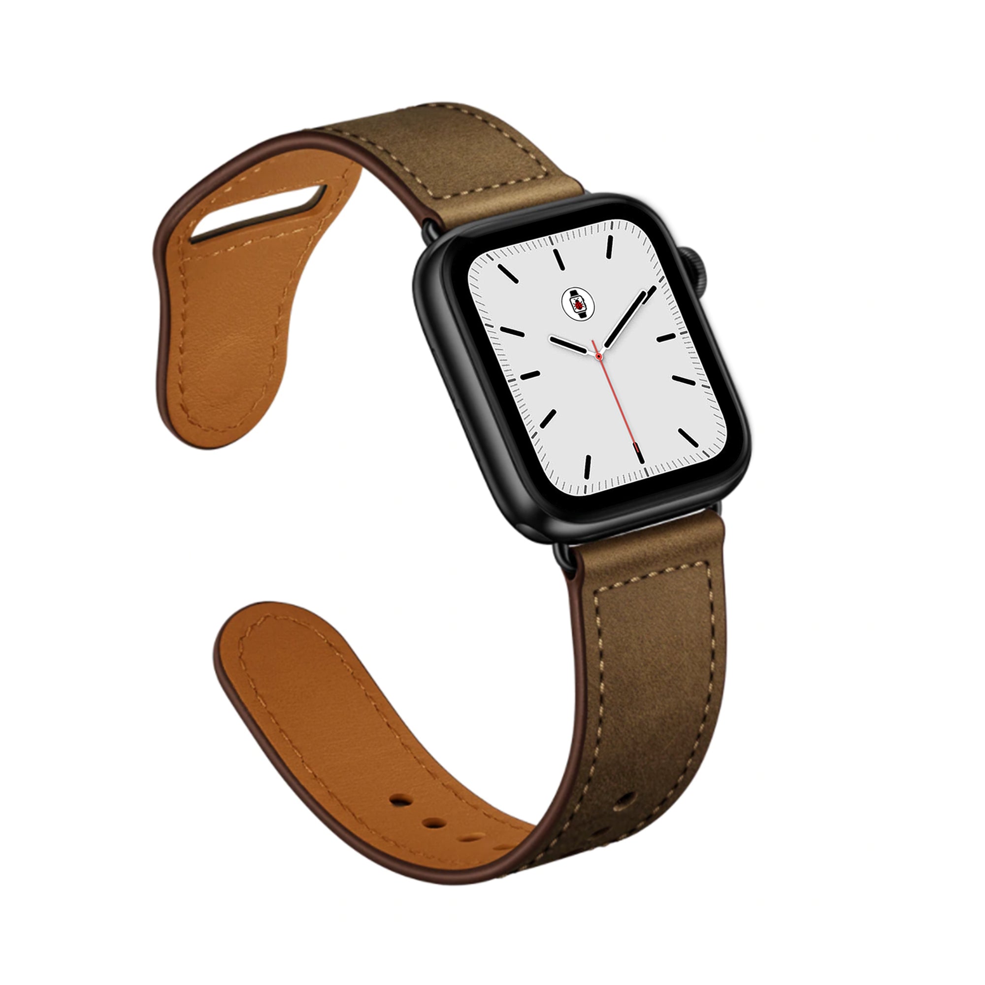 Khaki Brown Swift Leather Band